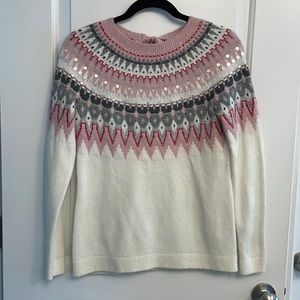 EUC Talbots XS Fair Isle Sweater